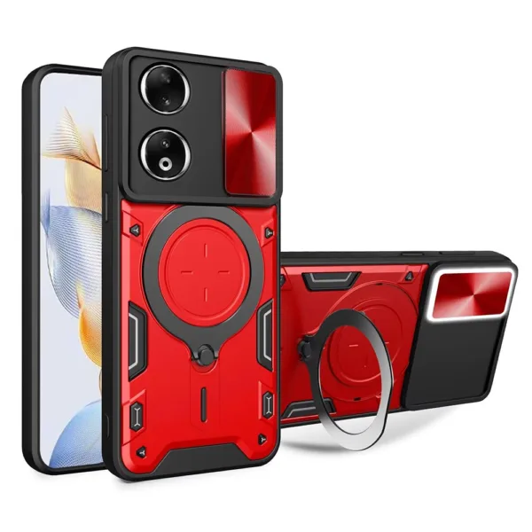 Techsuit - CamGuard Pro - Honor X7b / X7b 5G / 90 SMART - Red