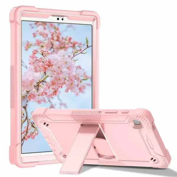 Techsuit - Rugged TabShell + Screen Protector - Samsung Galaxy Tab A7 Lite 8.7 inch T220/T225 2021 - Rose Gold