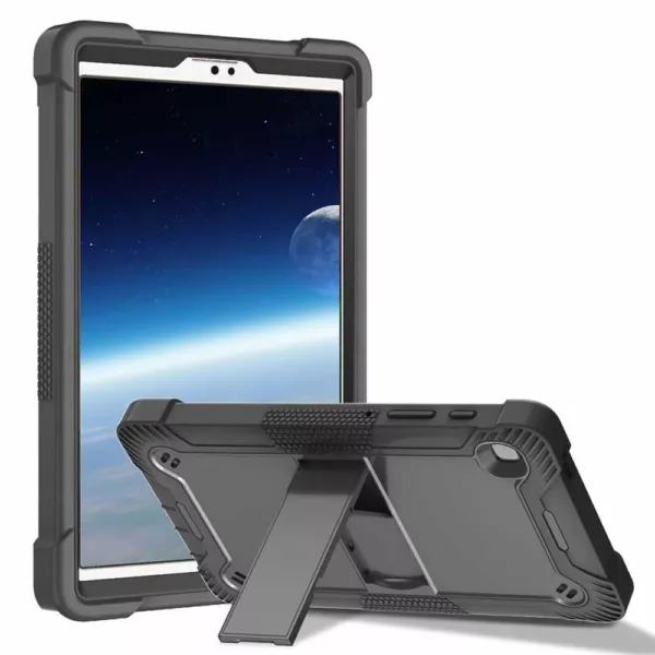 Techsuit - Rugged TabShell + Screen Protector - Samsung Galaxy Tab A7 Lite 8.7 inch T220/T225 2021 - Black