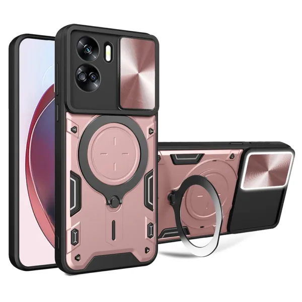 Techsuit - CamGuard Pro - Honor 90 Lite - Rose Gold