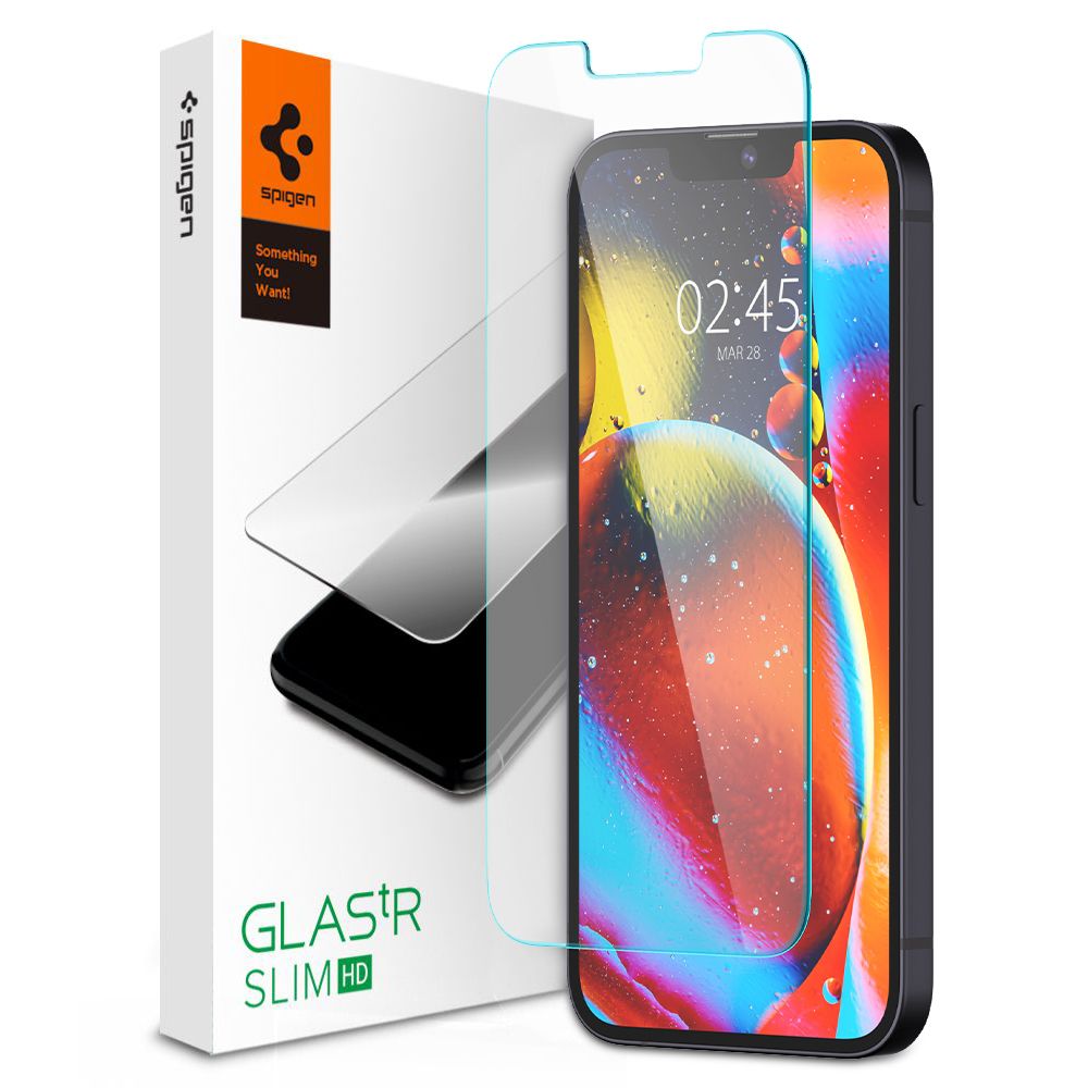 Spigen - Glas.tR Slim - iPhone 13 Pro Max / iPhone 14 Plus - Clear