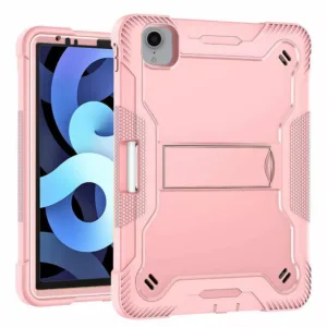 Techsuit - Rugged TabShell + Screen Protector - iPad Air 4 (2020)/Air 5 (2022)/iPad Pro 11 (2018/2020/2021/2022) - Rose Gold