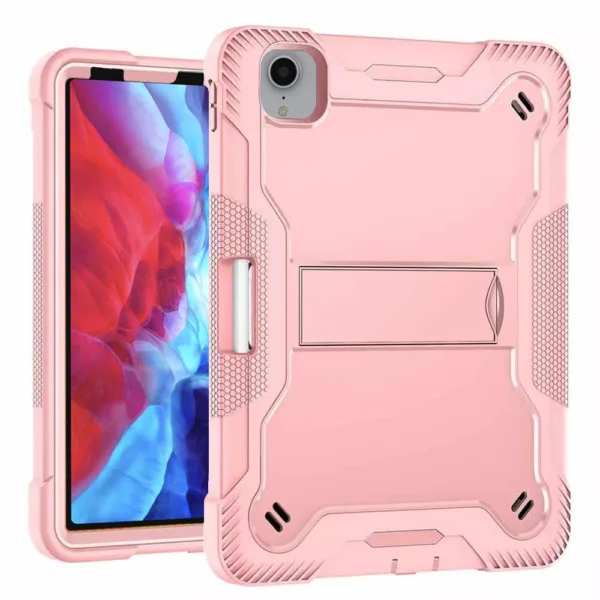 Techsuit - Rugged TabShell + Screen Protector - iPad Pro 12.9 (2018 / 2020 / 2021 / 2022) - Rose Gold