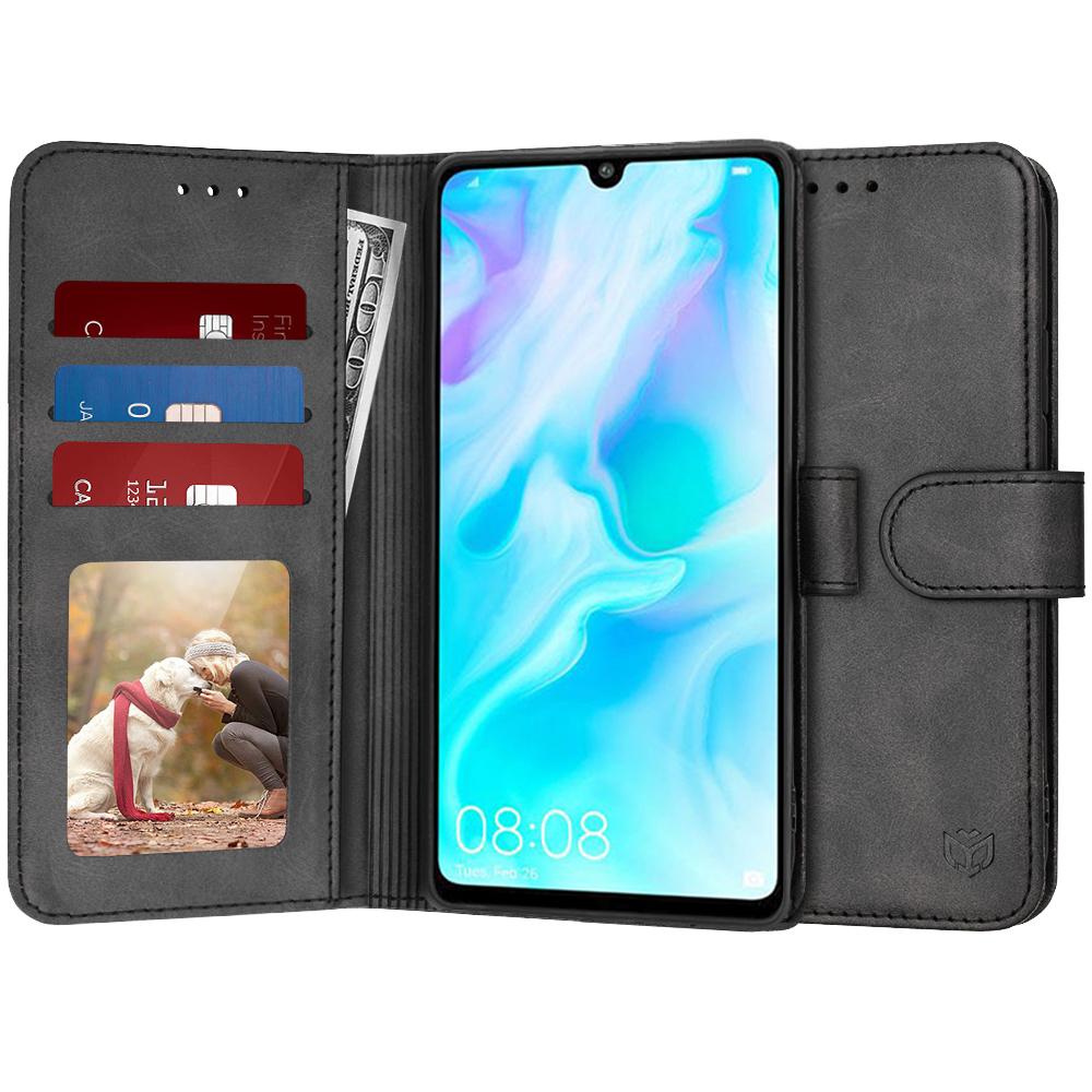 Techsuit - Diary Book -  Huawei P30 Lite / P30 Lite New Edition - Black