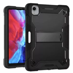 Techsuit - Rugged TabShell + Screen Protector - iPad Pro 12.9 (2018 / 2020 / 2021 / 2022) - Black