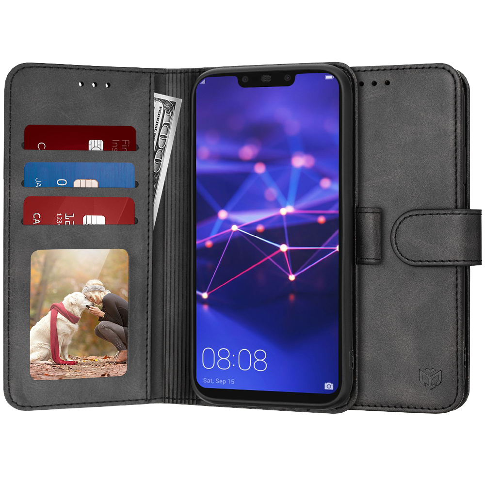 Techsuit - Diary Book - Huawei Mate 20 Lite - Black