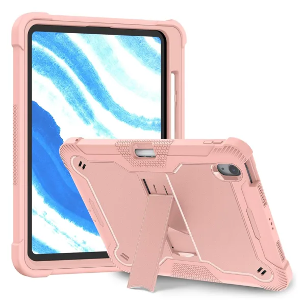 Techsuit - Rugged TabShell + Screen Protector - iPad Air 11 (2024) - Rose Gold