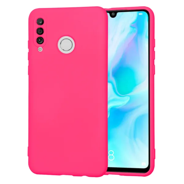 Techsuit - SoftFlex - Huawei P30 Lite / P30 Lite New Edition - Hot Pink