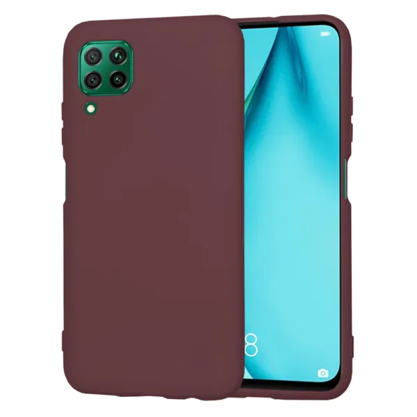 Techsuit - SoftFlex - Huawei P40 Lite - Plum Red