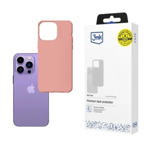 Case for iPhone 14 Pro from the 3mk Matt Case series - pink