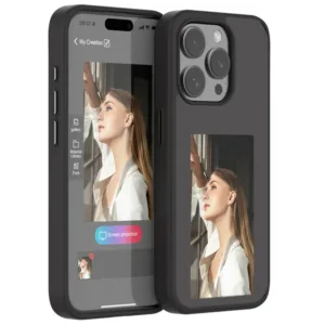 Techsuit - SmartScreen NFC - iPhone 15 Pro Max - Black