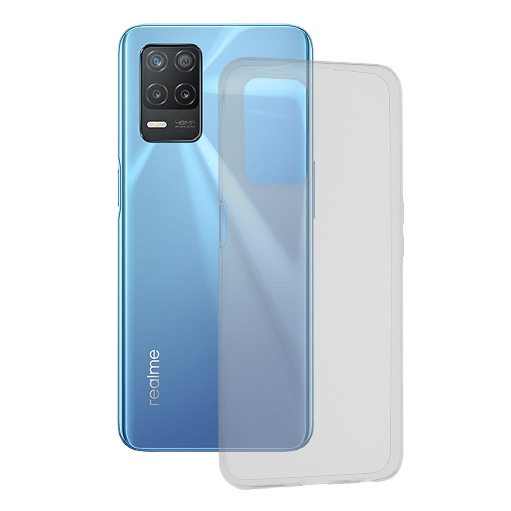 Techsuit - Clear Silicone - Realme 8 5G - Transparent