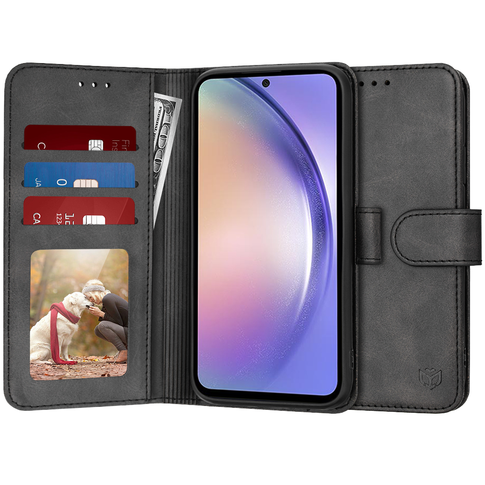 Techsuit - Diary Book - Samsung Galaxy A54 - Black