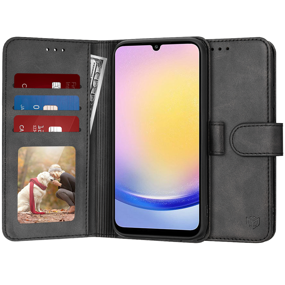 Techsuit - Diary Book - Samsung Galaxy A25 5G - Black