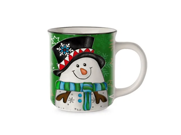 MUG CHRISTMAS SNOWMAN ML 380