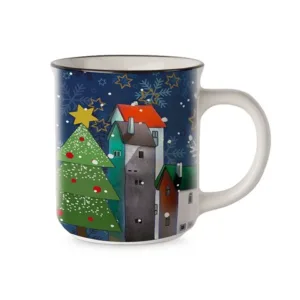 MUG CHRISTMAS VILLAGE ML 380