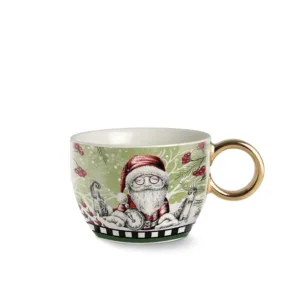 BREAKFAST CUP CHRISTMAS SANTA CLAUS 530 ml