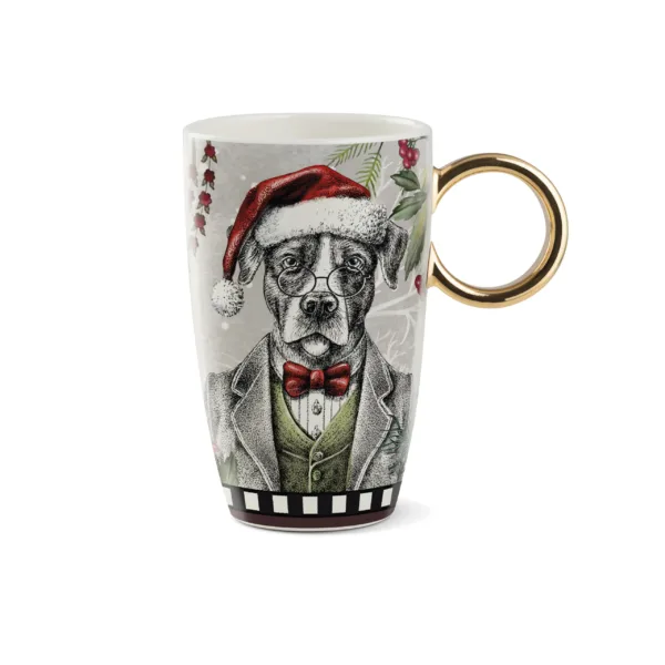 MUG CHRISTMAS DOG 440 ml