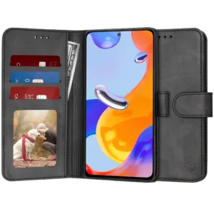 Techsuit - Diary Book - Xiaomi Redmi Note 11 Pro 4G / Note 11 Pro 5G / Note 12 Pro 4G - Black