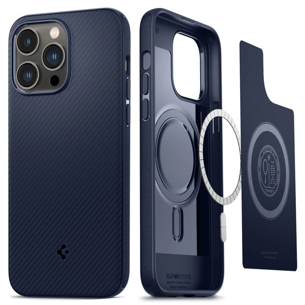 Spigen Mag Armor iPhone 14 Pro Max Case - Blue