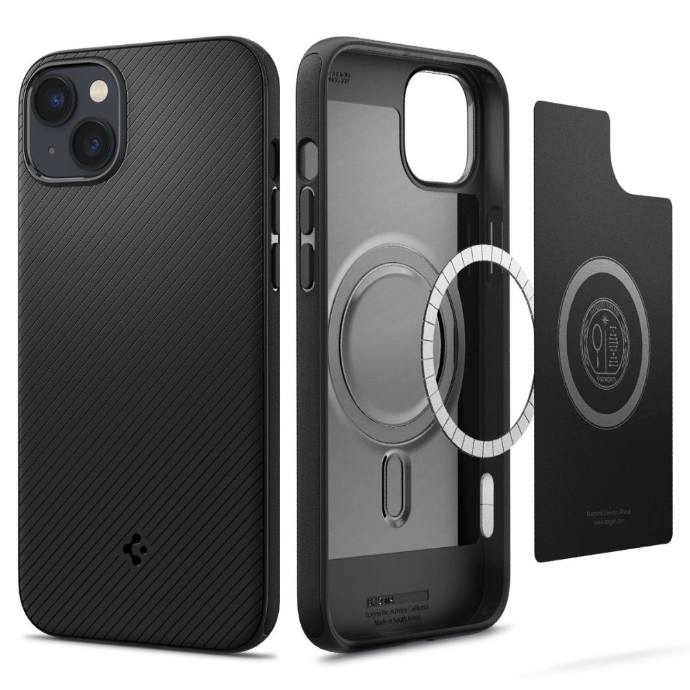 Spigen Mag Armor iPhone 14 Plus Case - Matte Black