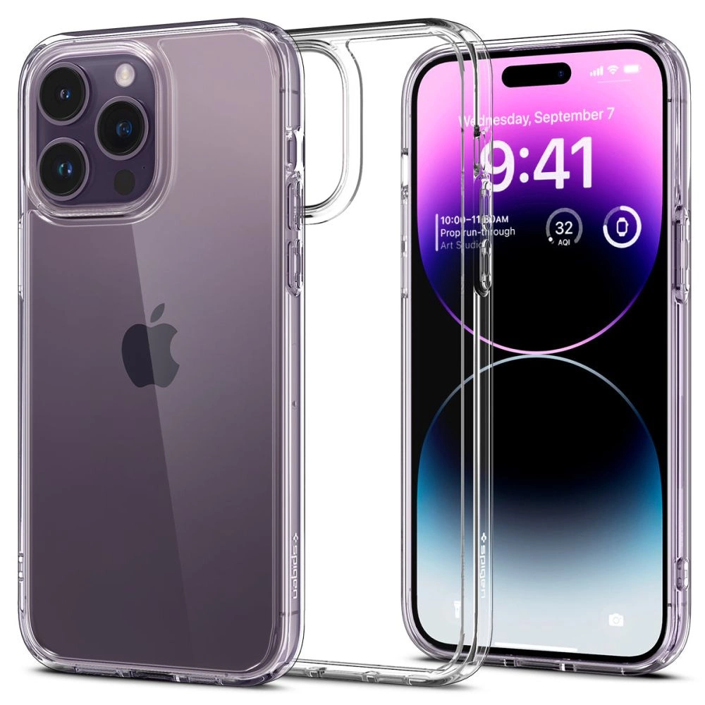 Spigen Ultra Hybrid iPhone 14 Pro Case - Clear