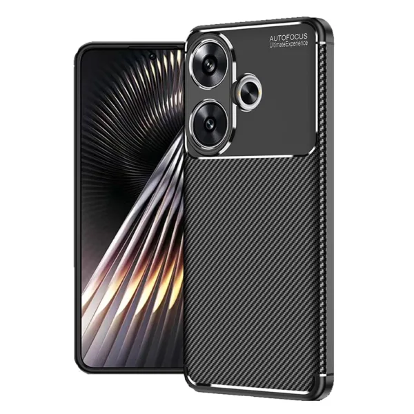 Techsuit - CarbonFiber - Xiaomi Poco F6 - Black