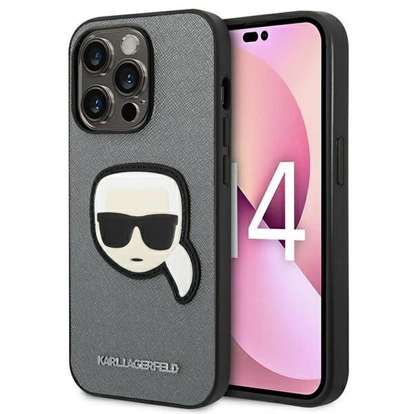 Karl Lagerfeld KLHCP14LSAPKHG iPhone 14 Pro 6