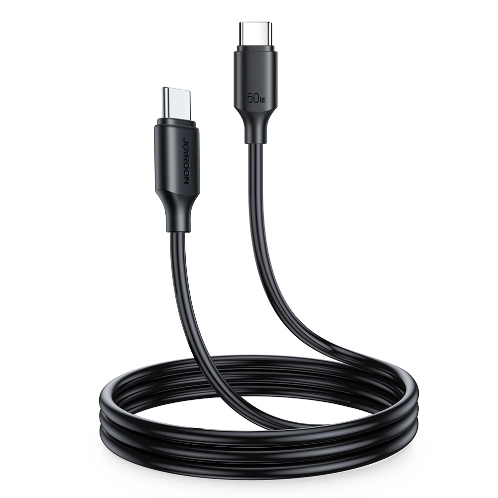 Joyroom Long-Lasting Series A9 USB-C / USB-C PD QC cable 60W 3A 1m - black