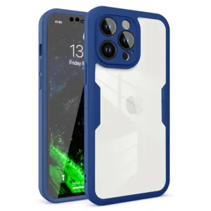 Techsuit - ColorVerse 360 Series + Screen Protector - iPhone 12 Pro - Blue