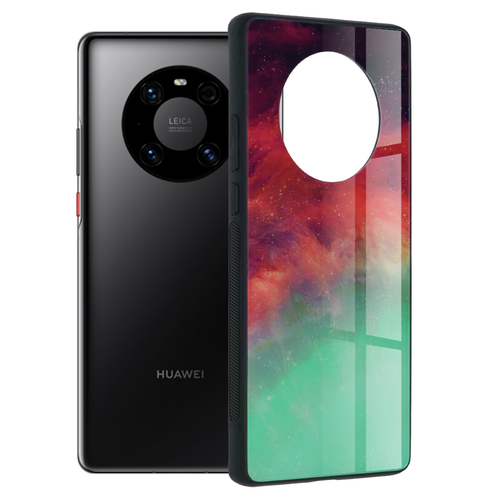 Techsuit - Glaze Series - Huawei Mate 40 Pro - Fiery Ocean