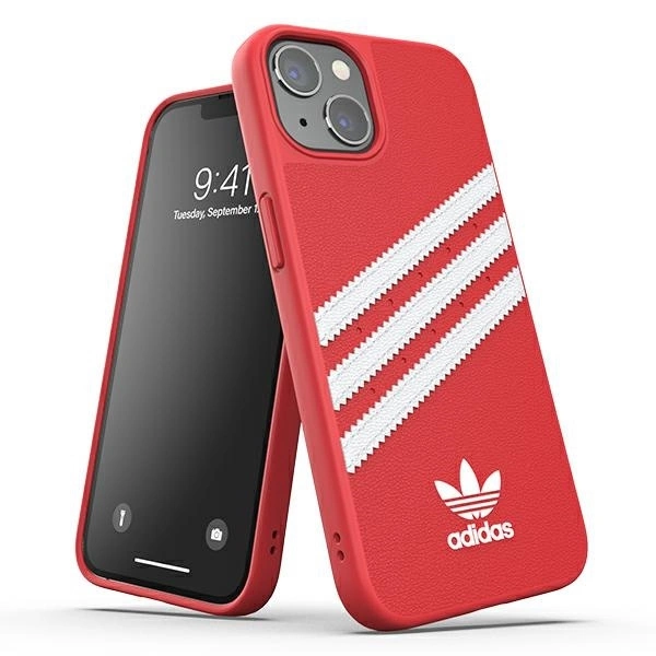 Adidas OR Molded Case PU iPhone 13 Pro / 13 6.1" red/red 47117