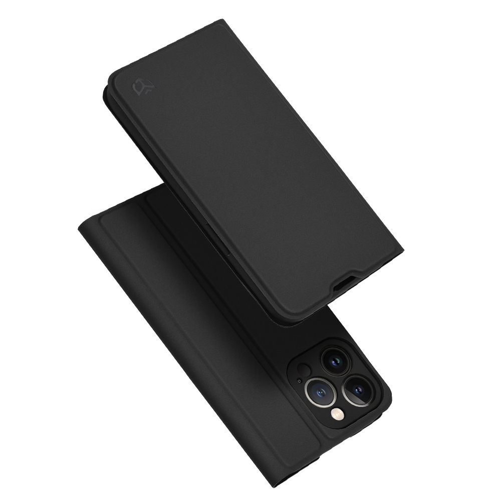 Techsuit - Magskin Book - iPhone 13 Pro - Black