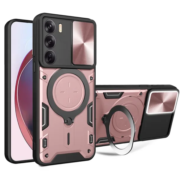 Techsuit - CamGuard Pro - Oppo Reno12 - Rose Gold