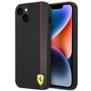 Ferrari FEHCP14MAXBK iPhone 14 Plus 6.7" black/black hardcase Carbon