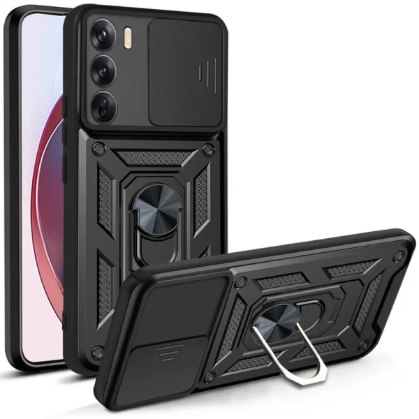 Techsuit - CamShield Series - Oppo Reno12 Pro - Black