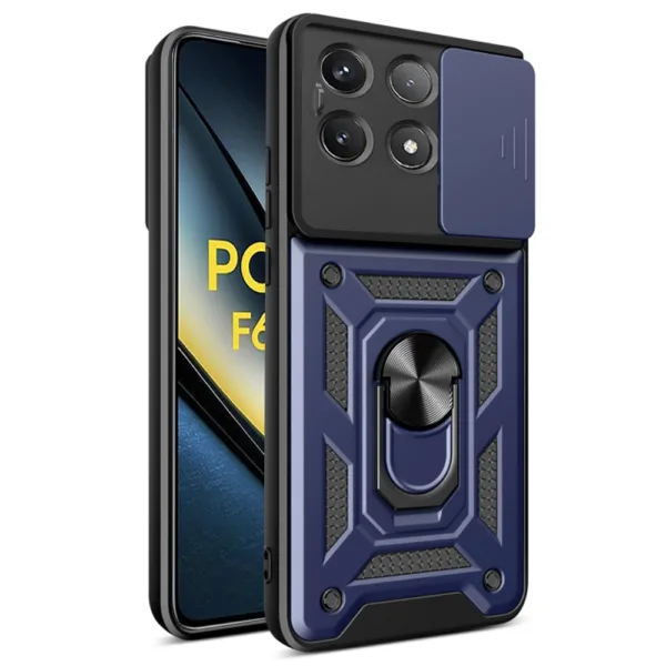 Techsuit - CamShield Series - Xiaomi Poco F6 Pro - Blue