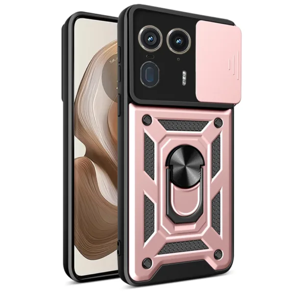 Techsuit - CamShield Series - Motorola Edge 50 Ultra - Rose Gold