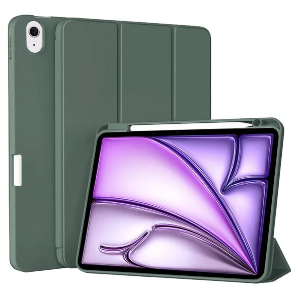 Techsuit - Flex Trifold (with Pencil Holder) - iPad Air 11 (2024) - Green