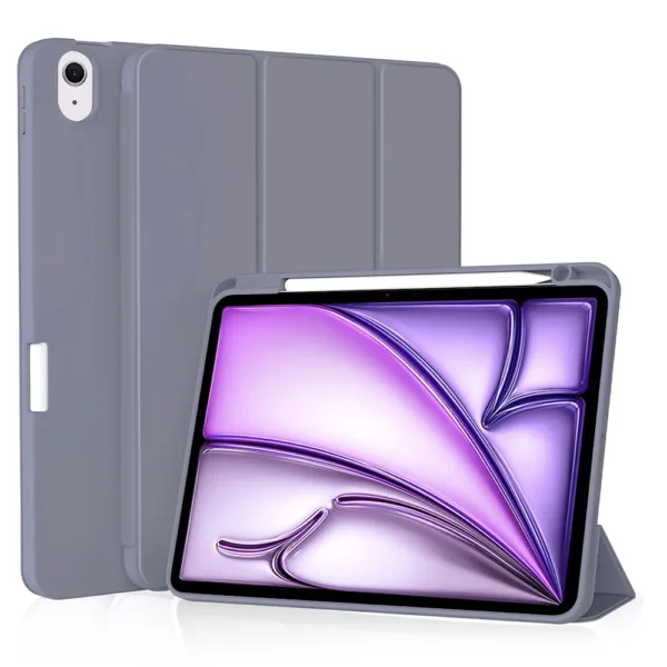 Techsuit - Flex Trifold (with Pencil Holder) - iPad Air 11 (2024) - Purple