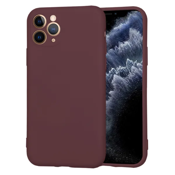 Techsuit - SoftFlex - iPhone 11 Pro - Plum Red