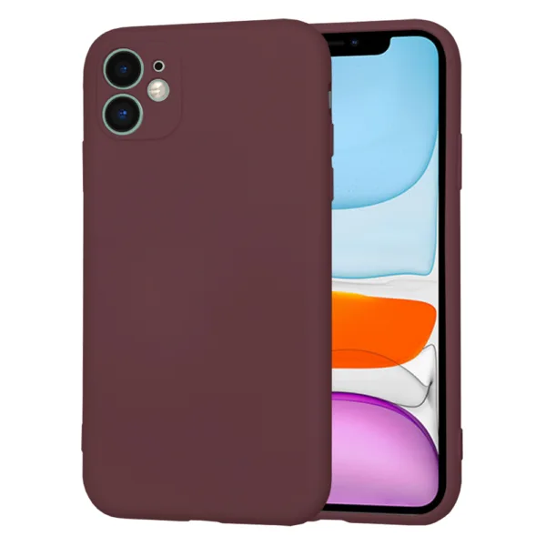 Techsuit - SoftFlex - iPhone 11 - Plum Red