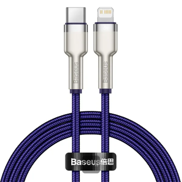 Baseus - Data Cable Cafule Series Metal (CATLJK-A05) - Type-C to Lightning