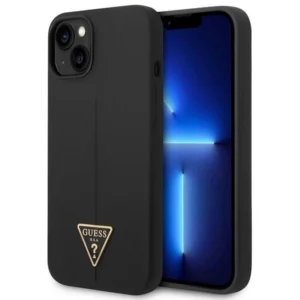 Guess GUHCP14MSLTGK iPhone 14 Plus 6.7" black/black hardcase Silicone Triangle