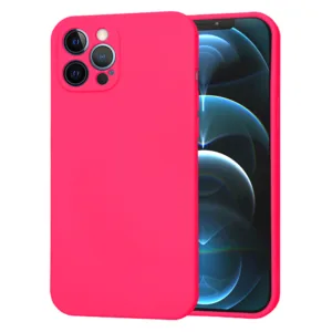 Techsuit - SoftFlex - iPhone 12 Pro Max - Hot Pink