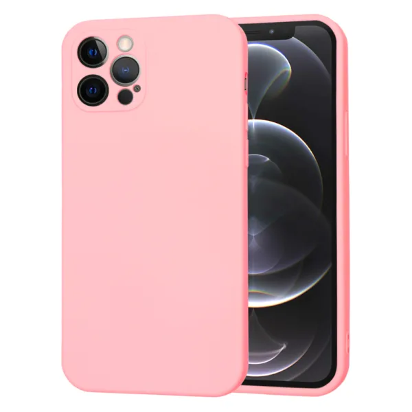 Techsuit - SoftFlex - iPhone 12 Pro - Chalk Pink