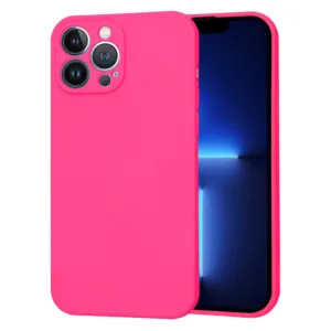 Techsuit - SoftFlex - iPhone 13 Pro Max - Hot Pink