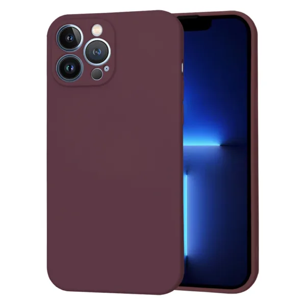 Techsuit - SoftFlex - iPhone 13 Pro Max - Plum Red