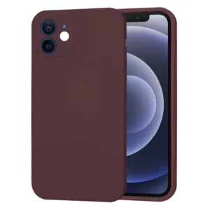 Techsuit - SoftFlex - iPhone 12 - Plum Red