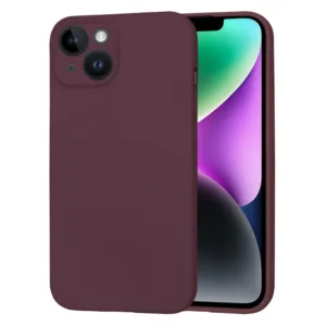 Techsuit - SoftFlex - iPhone 14 - Plum Red